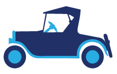 Automobile icon to depict the 1920s timeline entry. First commercial use of chemicals to improve oil performance. Anti-chatter transmission additive (“Zeroline F”) designed for Ford Model T (1925).