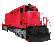 Train engine to depict the 1980s timeline entry. New plant and Technology Center in Omaezaki, Japan. Established joint venture in India. First diesel locomotive engine oil to receive multi-grade approval (1989).
