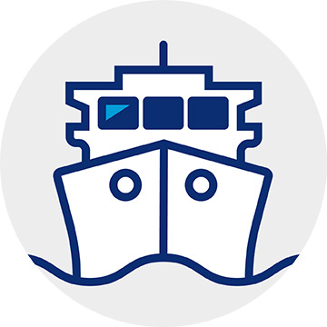 commercial ship icon
