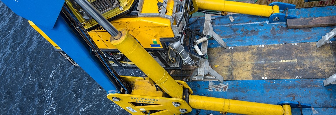 ROV 4 sur le Normand Installer