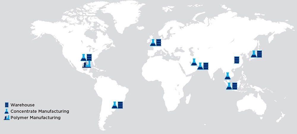 2023Paratonemap timeline showing Oronite gas engine additive technology